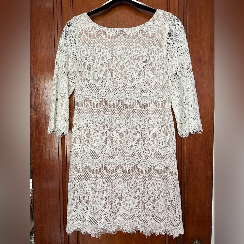 Ivory Lace Dress